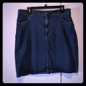 Jean skirt